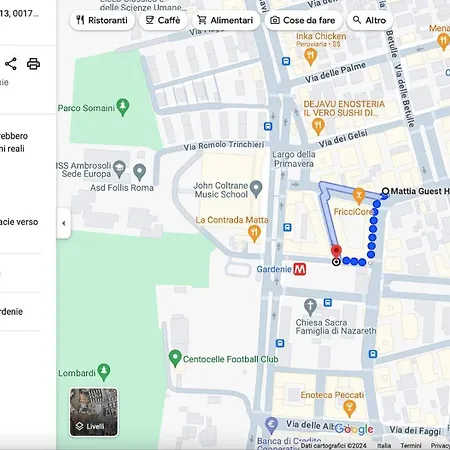 Mattia Apartament Rzym